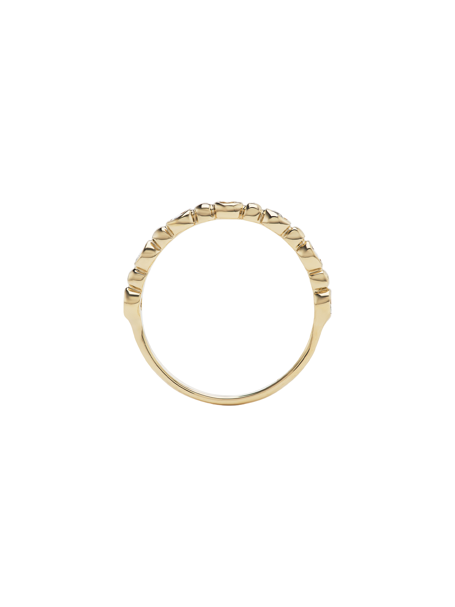 Ondine ring, white